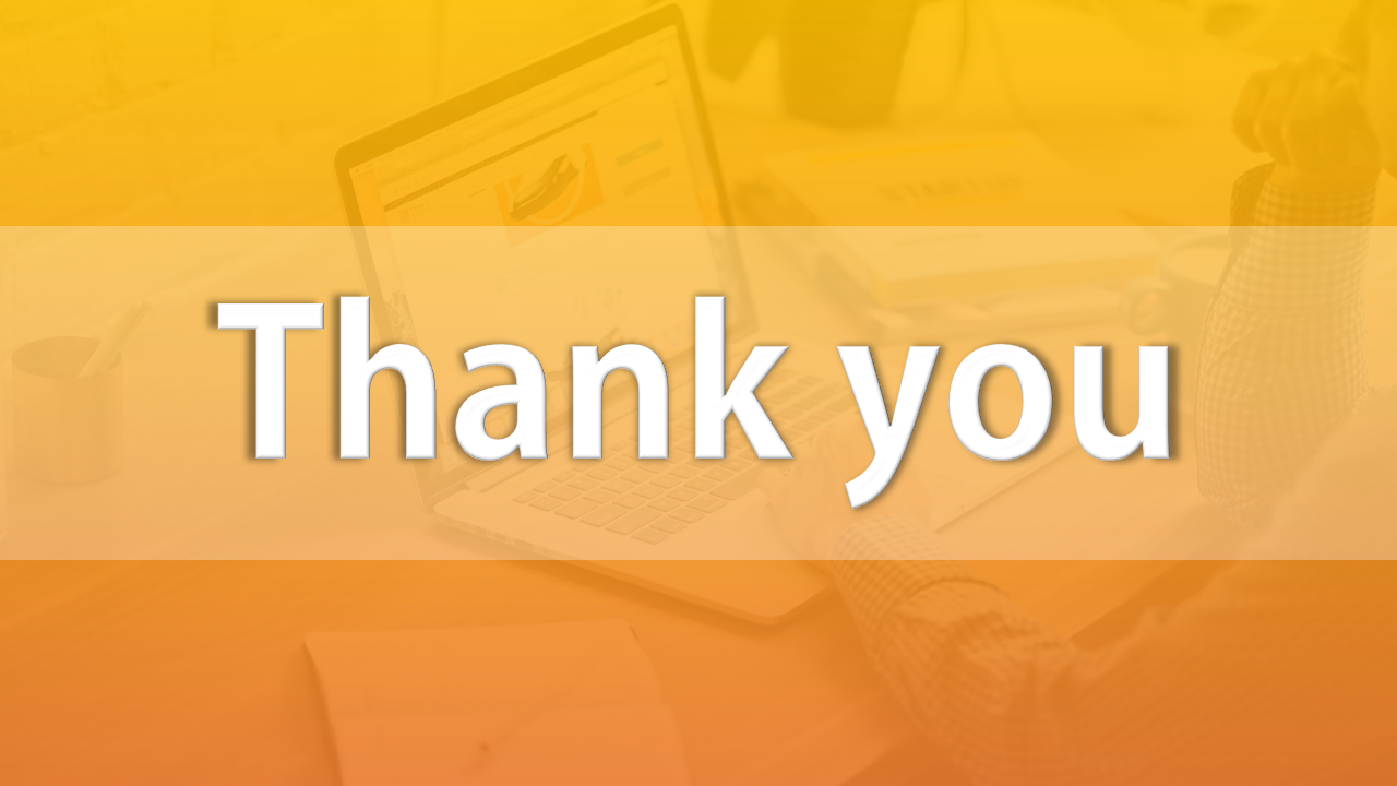 thank you template for powerpoint presentation